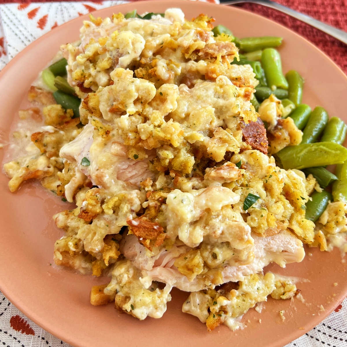 Crockpot Chicken And Stuffing Meatloaf And Melodrama