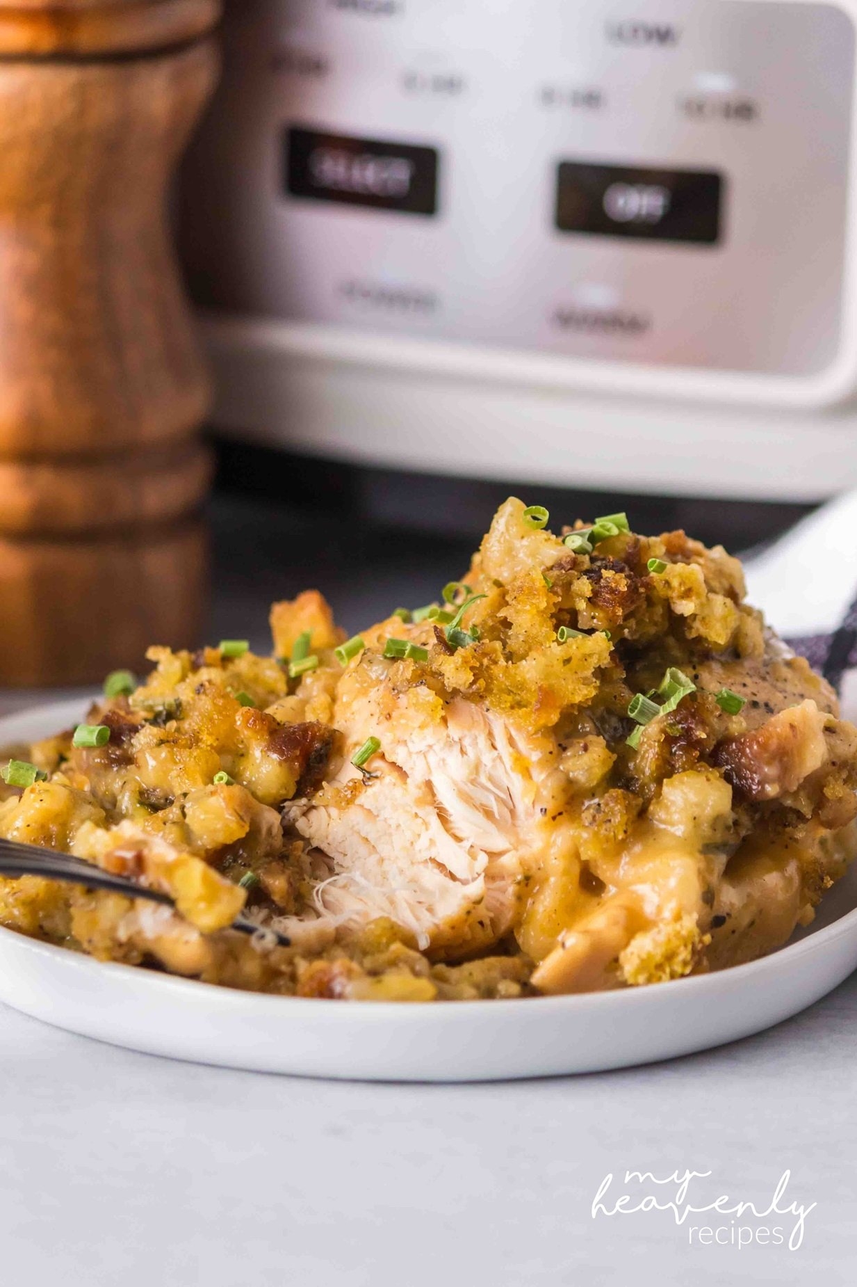 crockpot chicken and stuffing recipe