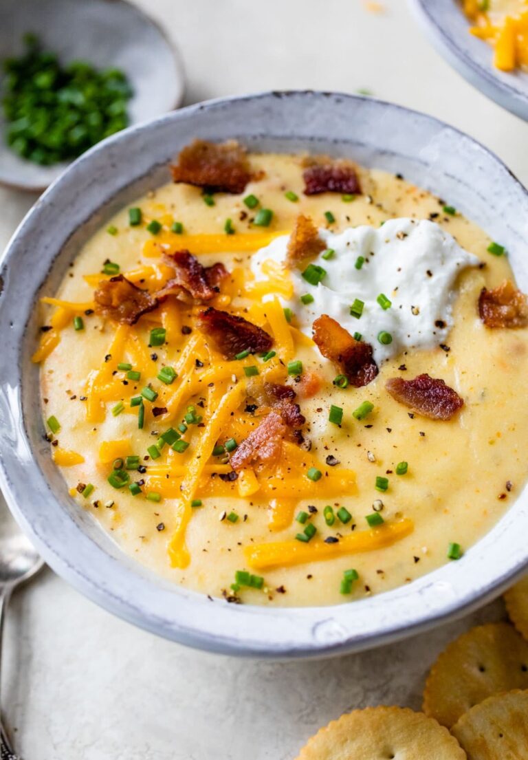 Crockpot Potato Soup WellPlated