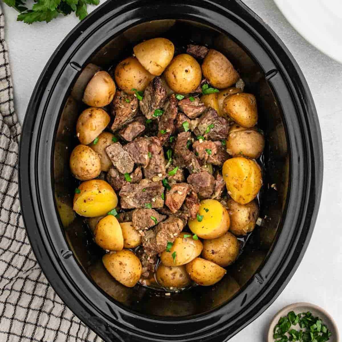 Crockpot Steak And Potatoes Eating On A Dime Crockpot Steak And Potatoes Eating On A Dime
