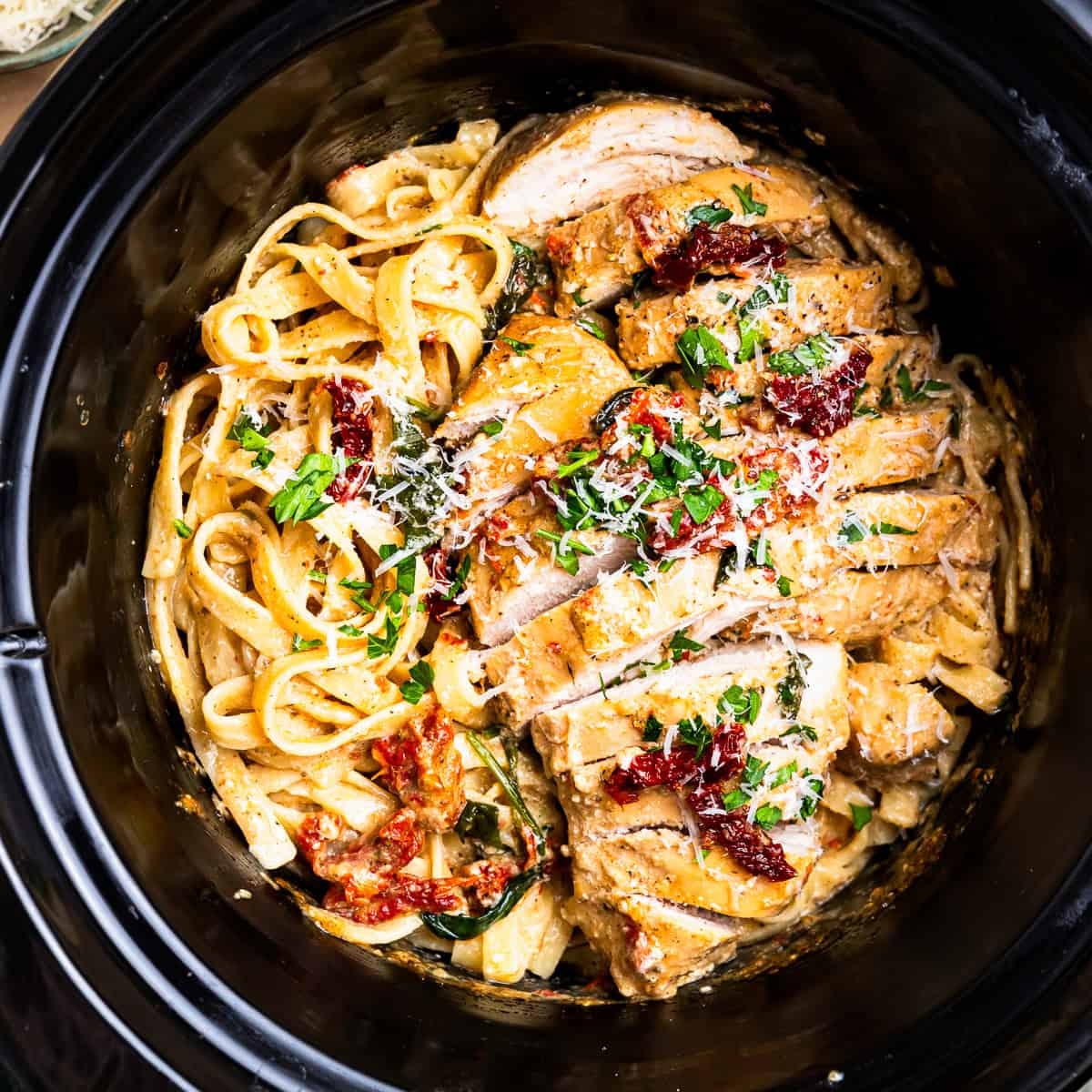 crockpot tuscan chicken recipe