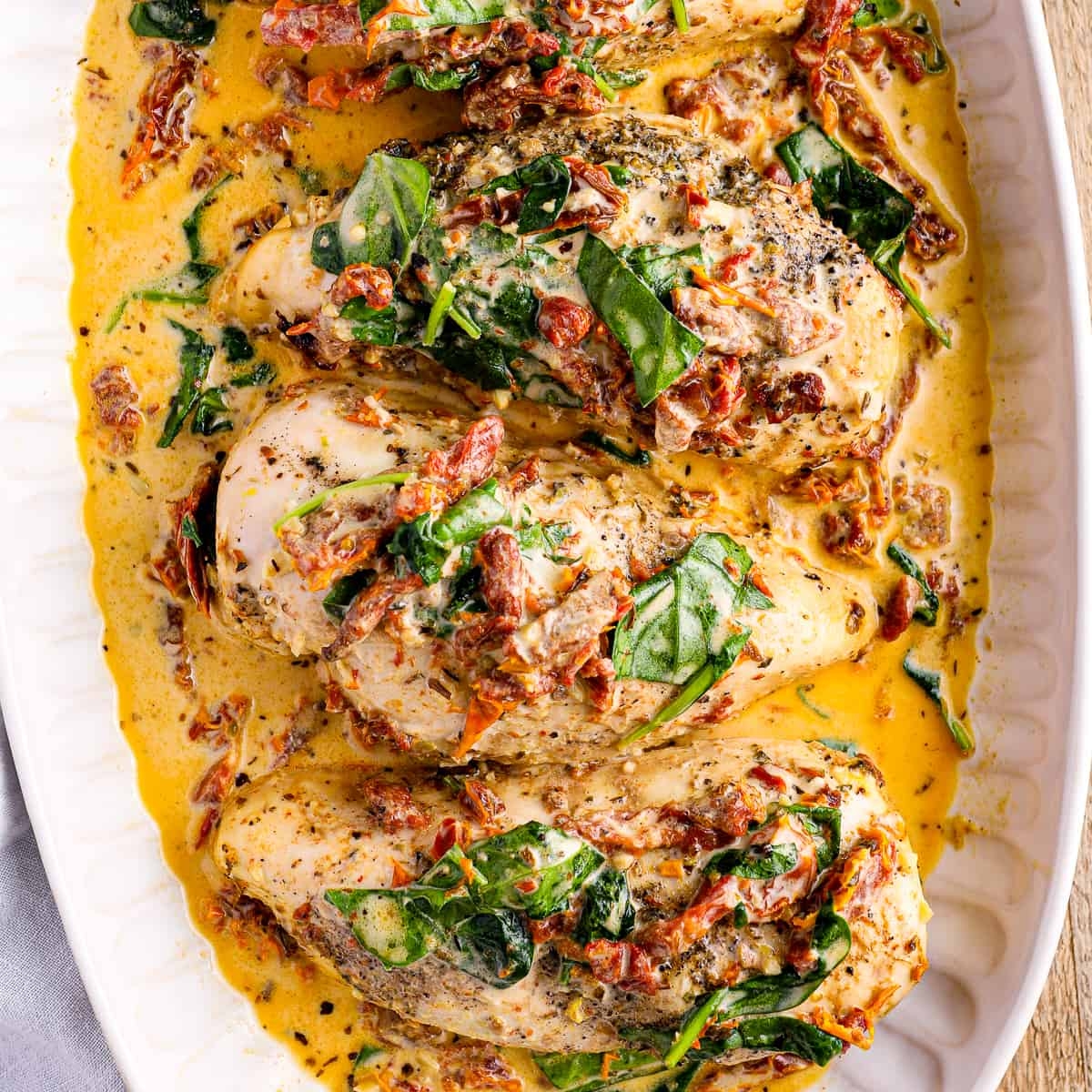 Crockpot Tuscan Chicken Recipe The Cookie Rookie 