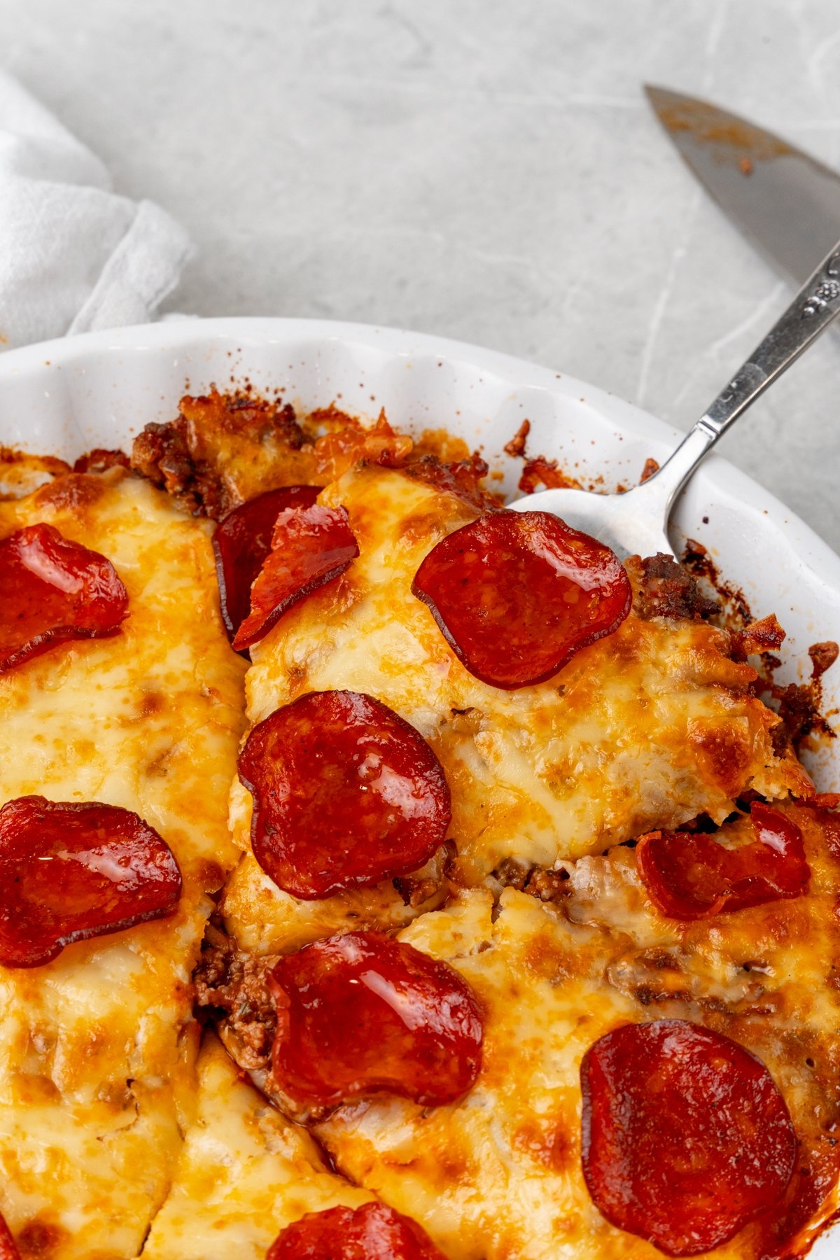 crustless pizza recipe