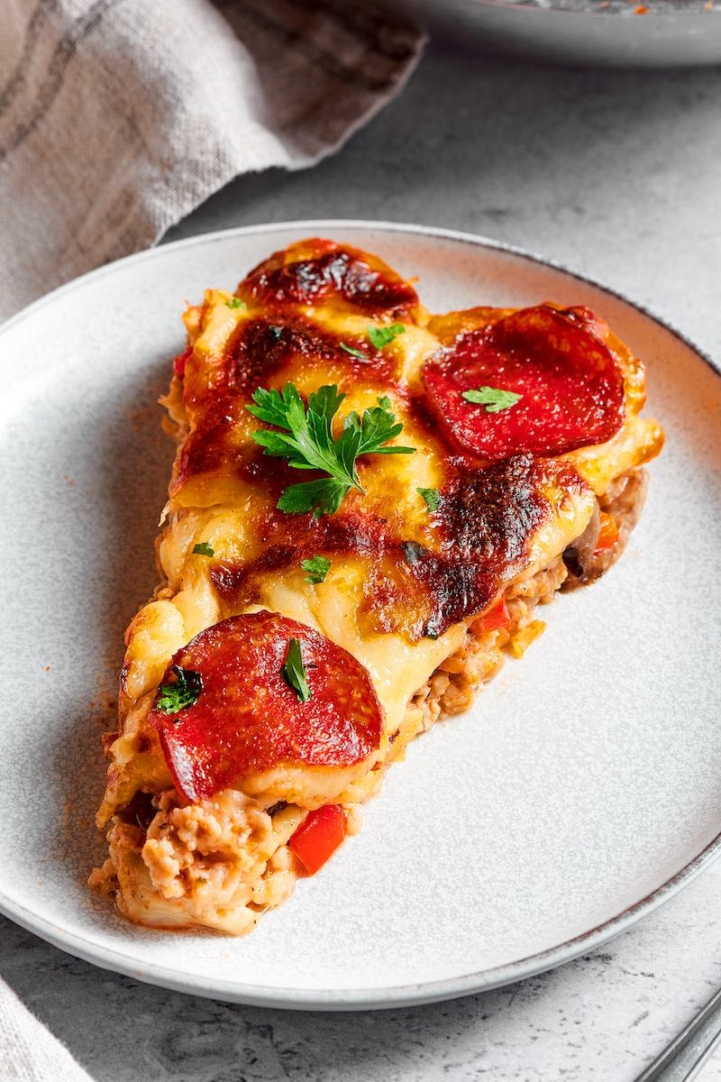 Crustless Pizza Almost ZERO Carbs The Big Man s World 
