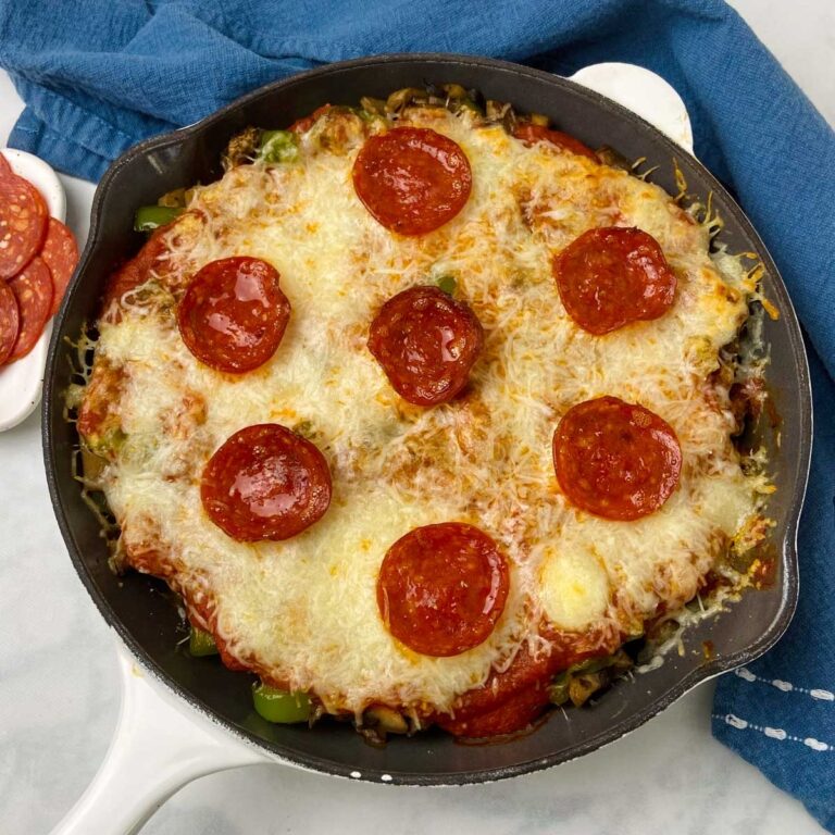 Crustless Pizza Bowl Pinch Of Wellness