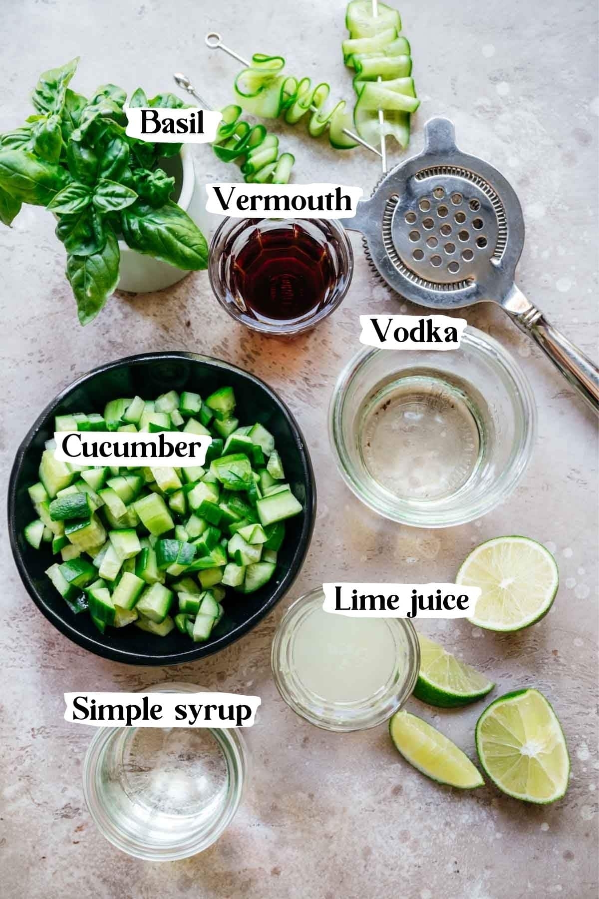 Cucumber Martini Crowded Kitchen