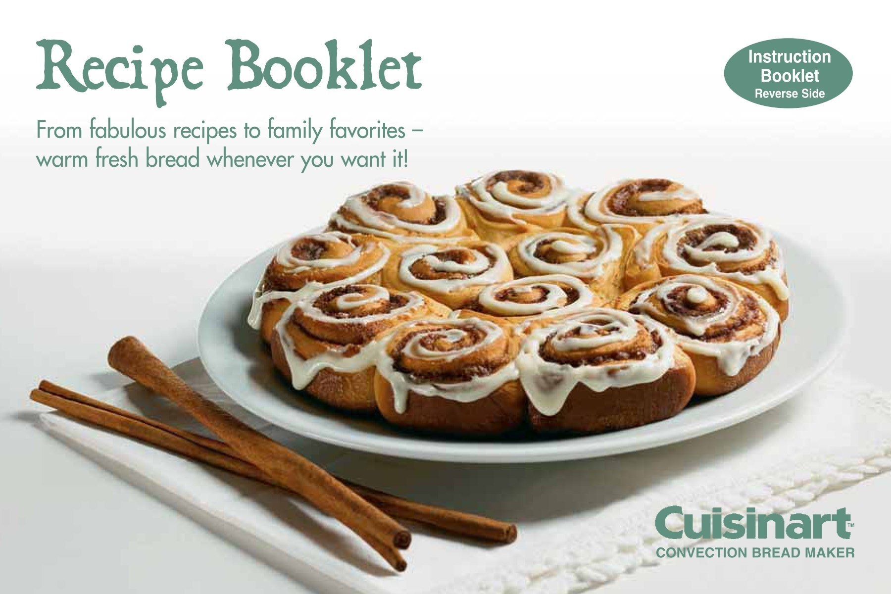 cuisinart bread maker recipes pdf