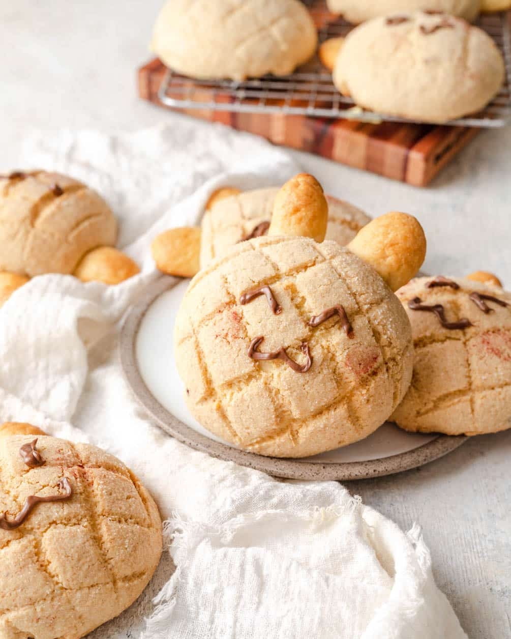 Cute Bunny Melon Pan Halicopter Away Cute Bunny Melon Pan Halicopter Away