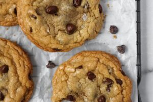 Dairy Free Chocolate Chip Cookies My Happy Bakes