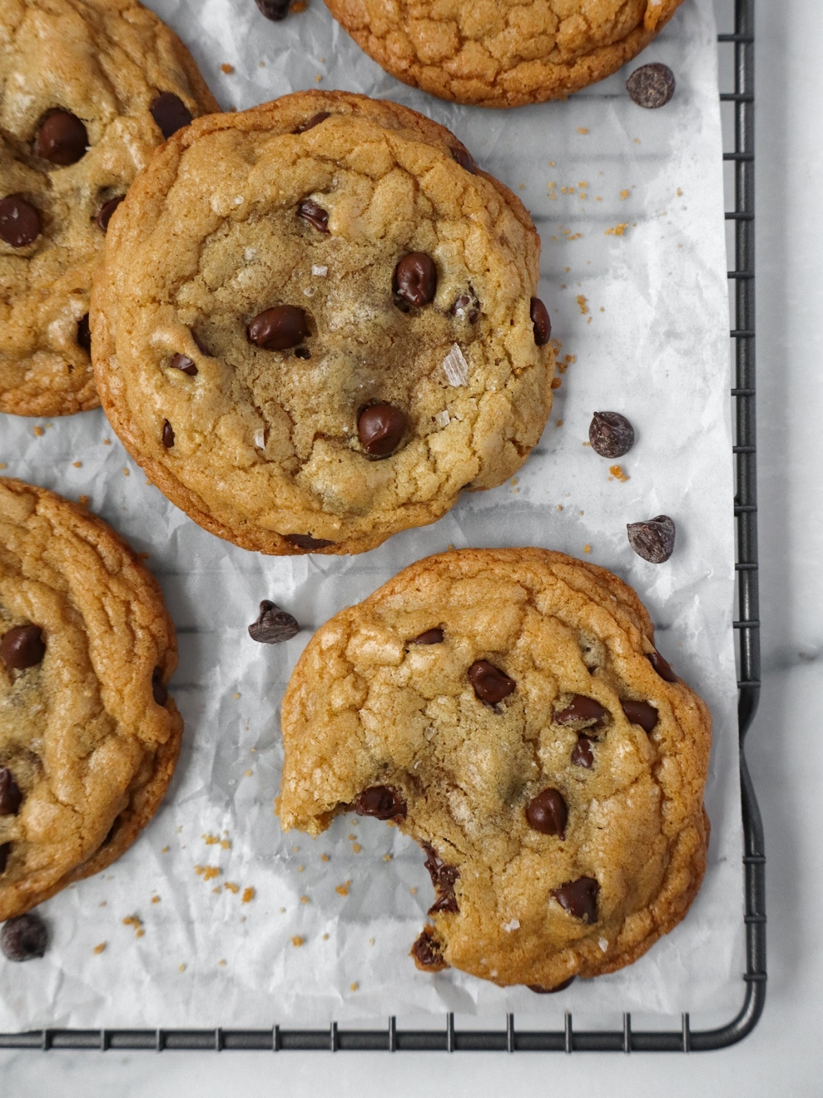 Dairy Free Chocolate Chip Cookies My Happy Bakes