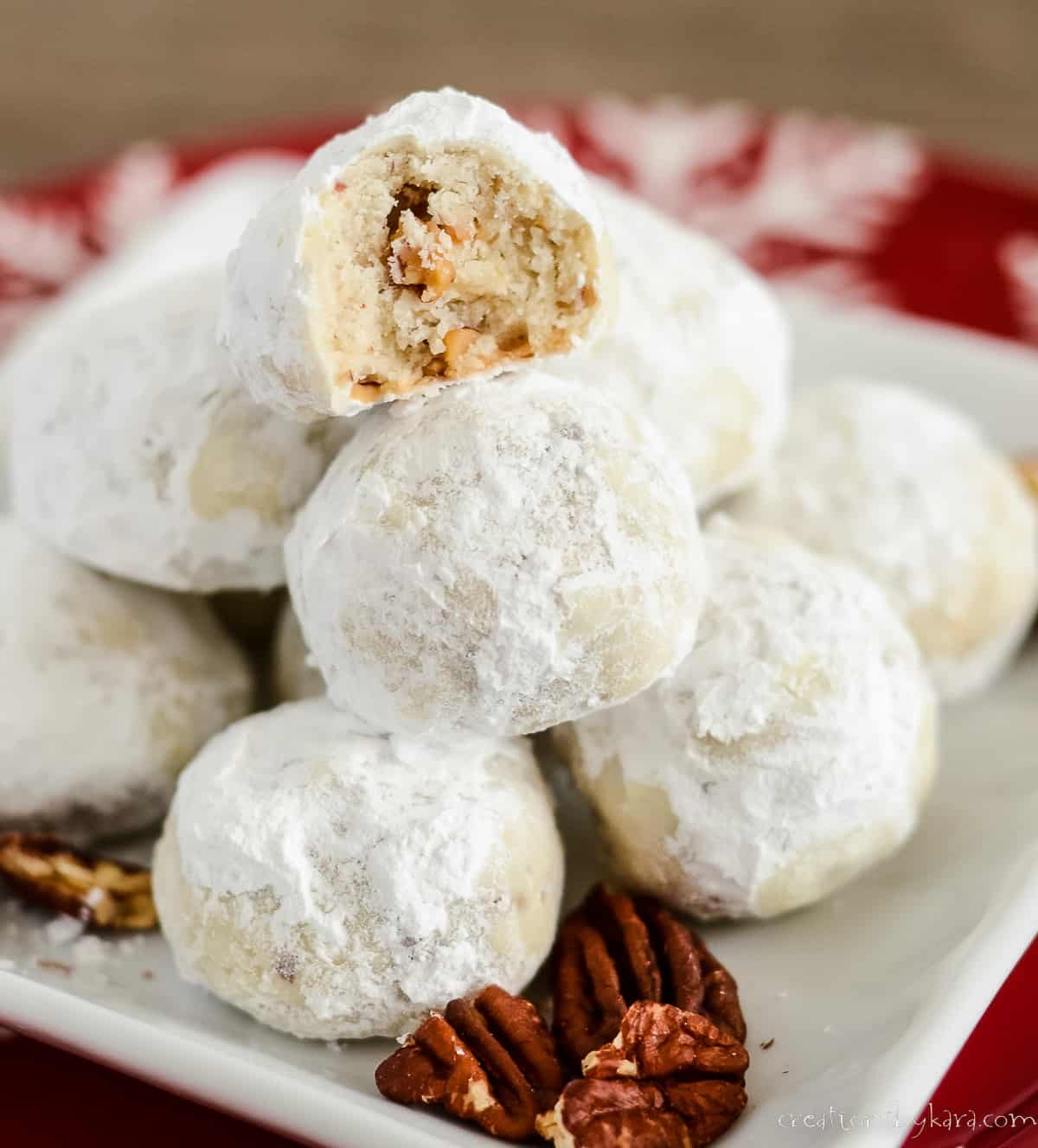 Danish Wedding Cookie Recipe Creations By Kara