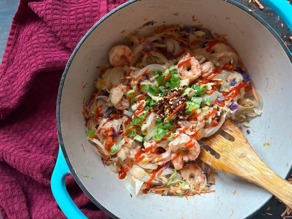 Delicious Shrimp Egg Roll In A Bowl Thecleanhappylife Delicious Shrimp Egg Roll In A Bowl Thecleanhappylife