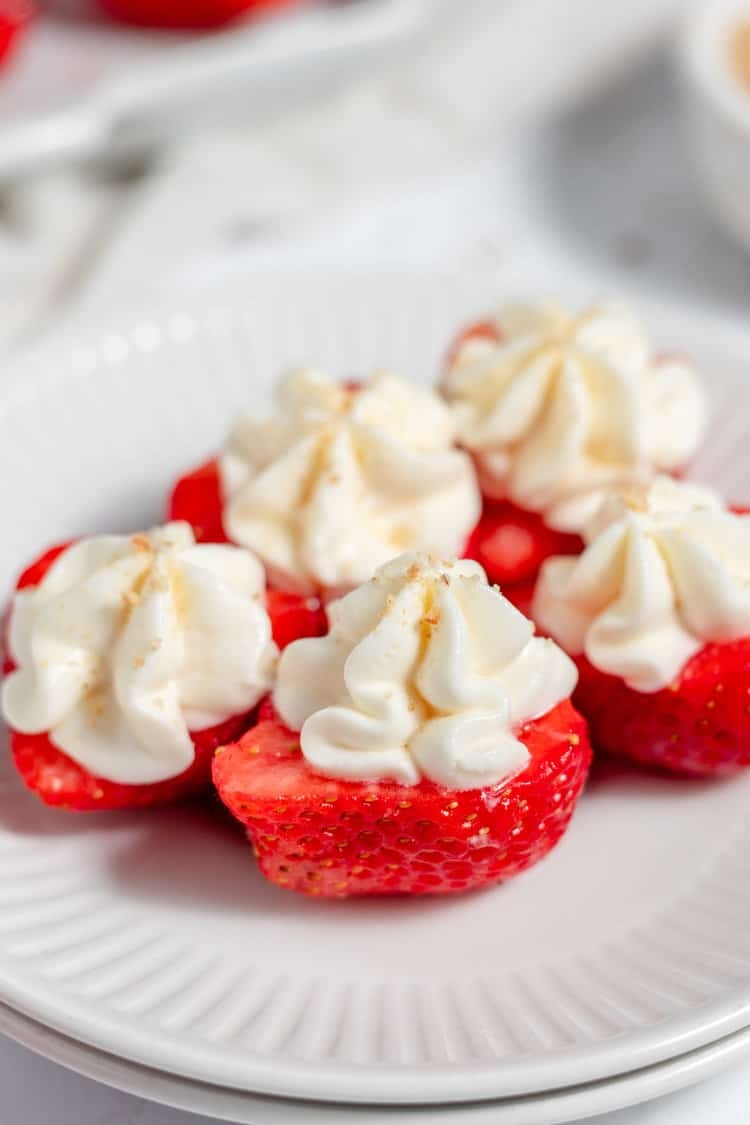 cheesecake deviled strawberries recipe