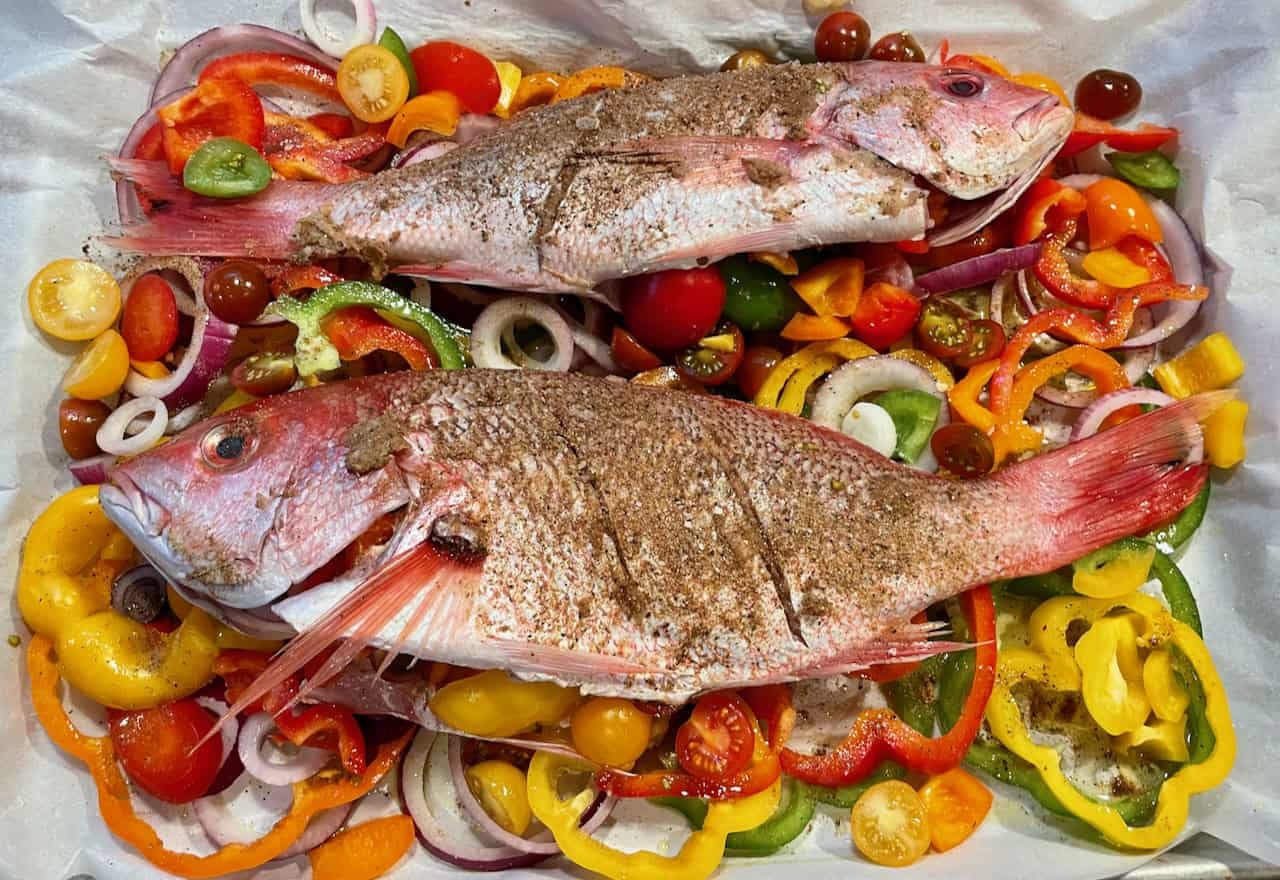 Dinner Party Ready Oven Baked Red Snapper Recipe