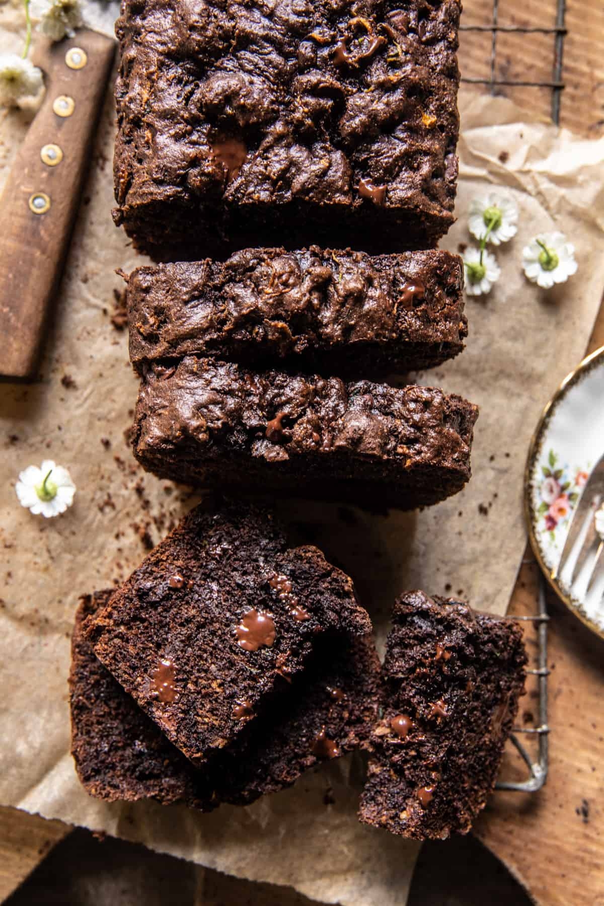 Double Chocolate Chip Zucchini Bread Half Baked Harvest