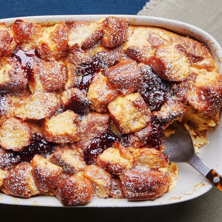Doughnut Bread Pudding Recipe Bon App tit