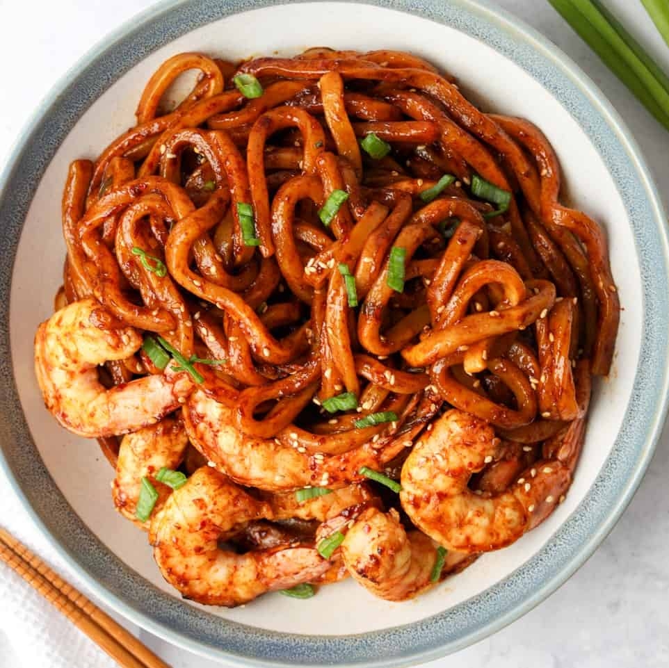 Easy 15 minute Chili Garlic Shrimp Noodles Christie At Home Easy 15 minute Chili Garlic Shrimp Noodles Christie At Home