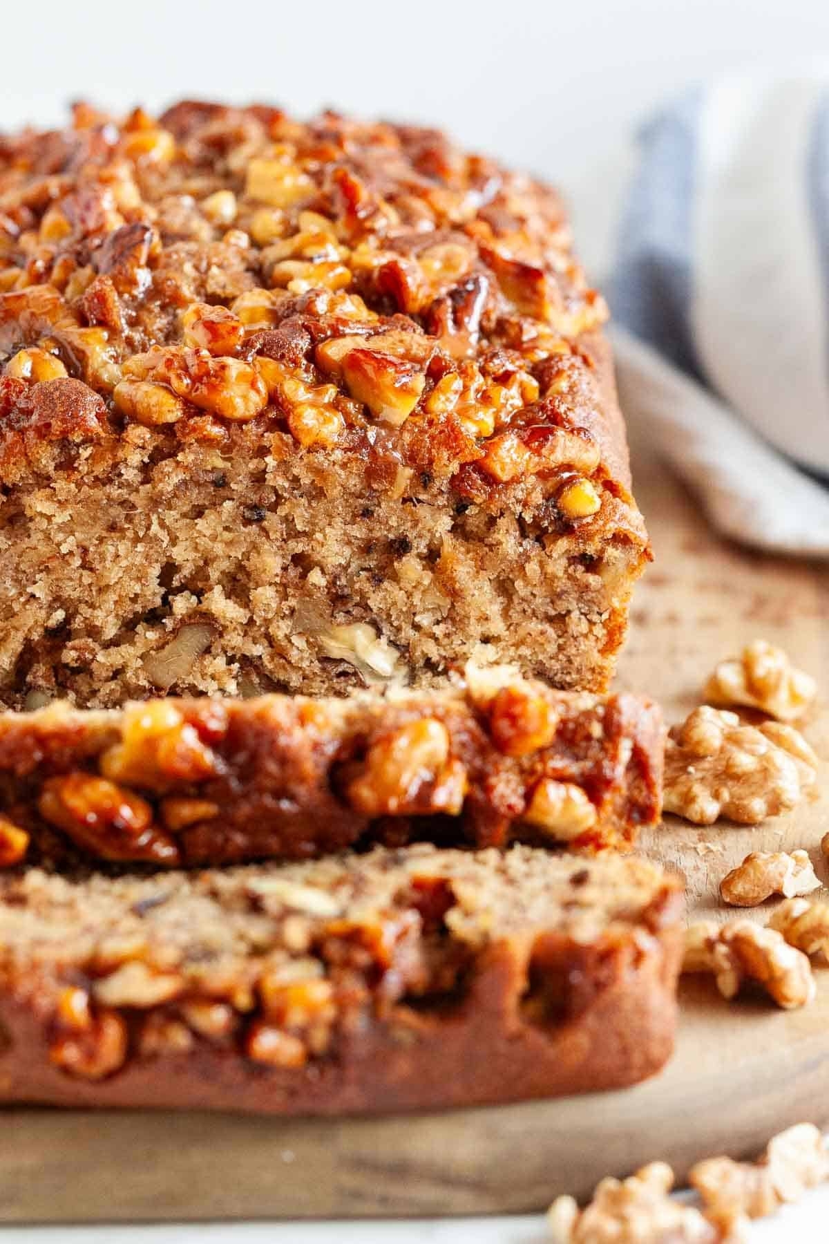 banana bread recipe with walnuts