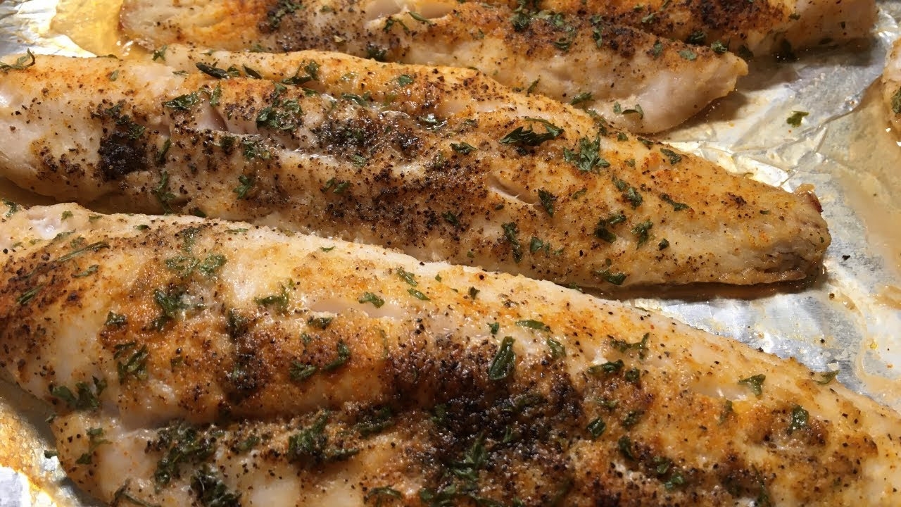EASY BAKED WHITING RECIPE HEALTHY DINNER YouTube