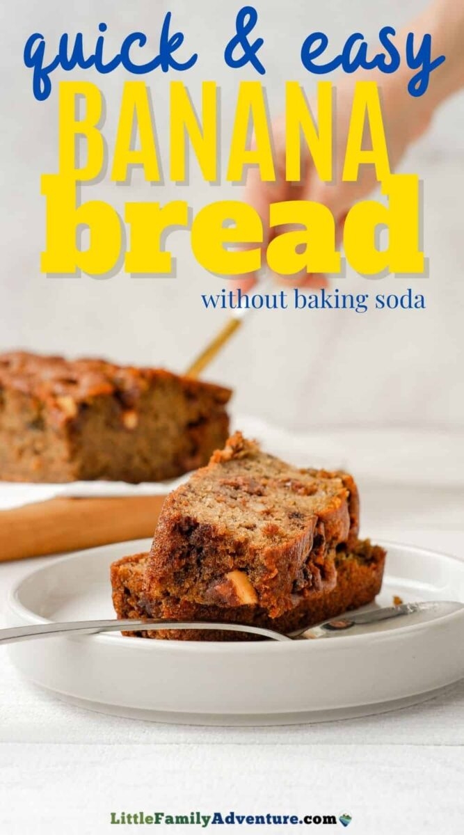banana bread recipe no baking soda