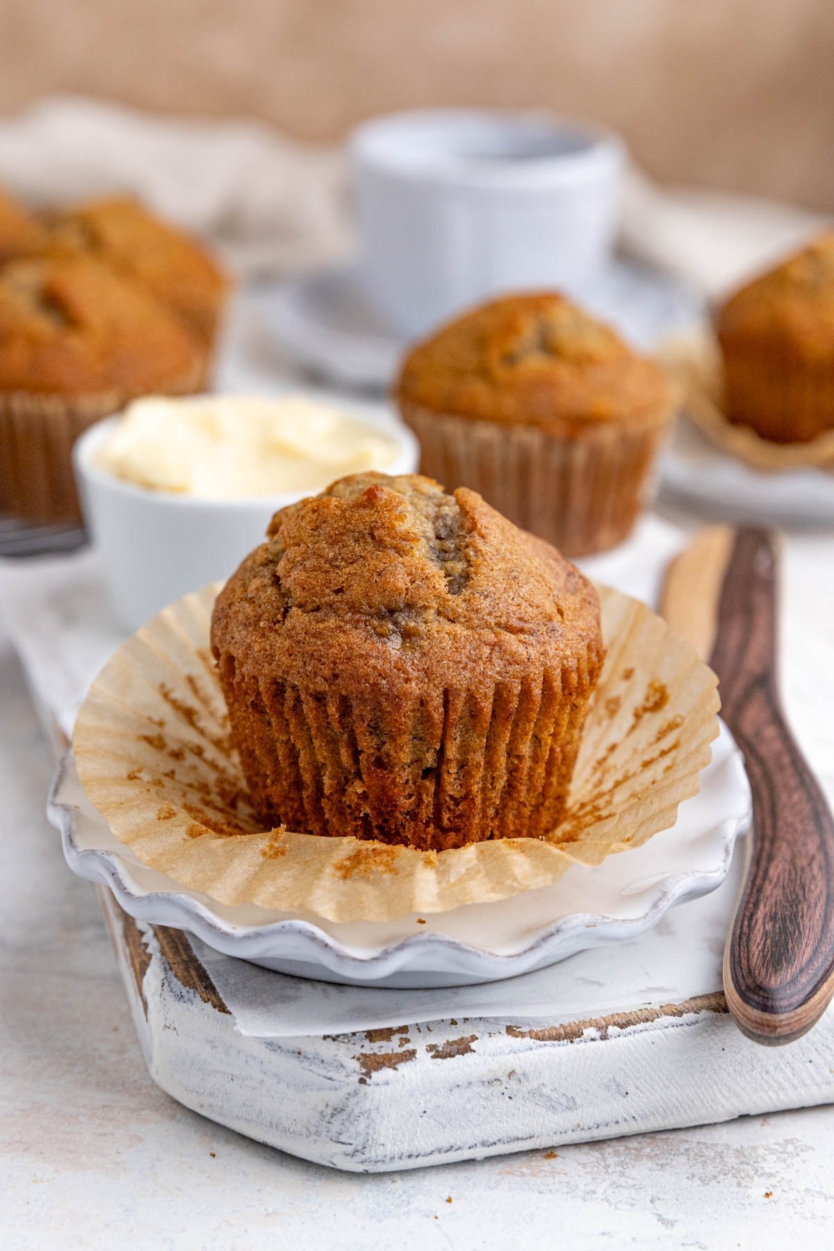 Easy Banana Muffins With Sour Cream Bakes By Brown Sugar Easy Banana Muffins With Sour Cream Bakes By Brown Sugar