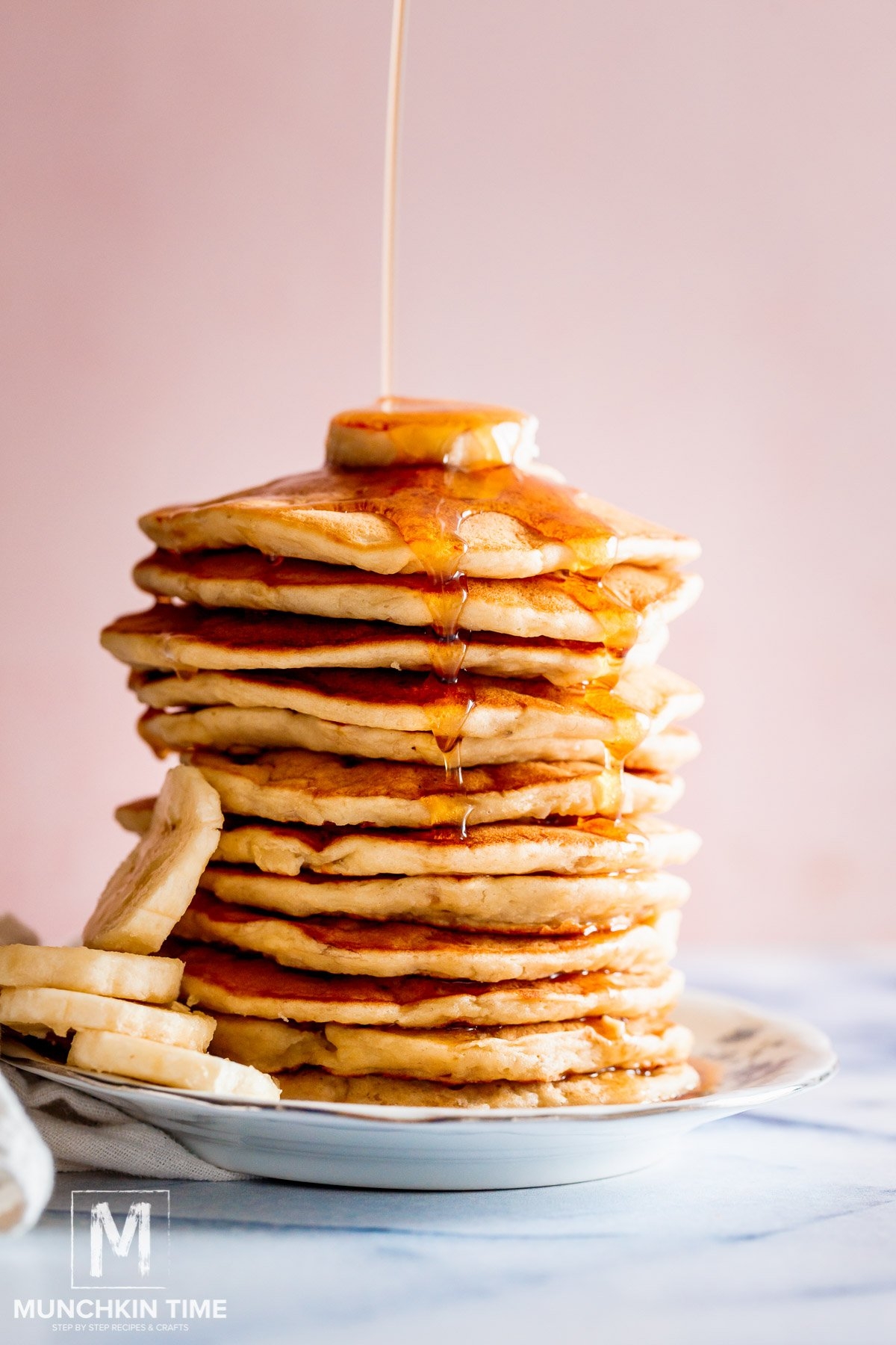 Easy Banana Pancake Recipe Delicious And Dairy Free Munchkin Time