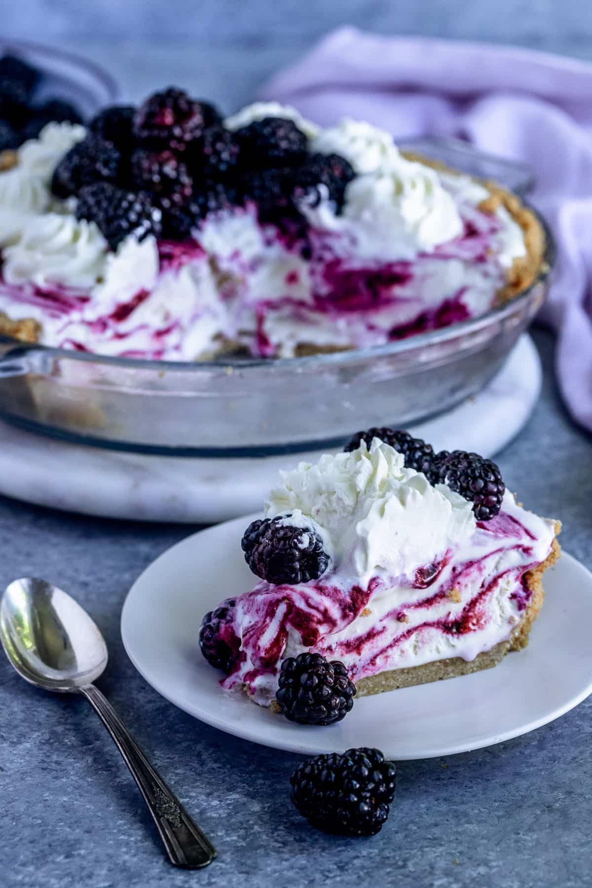 Easy Blackberry Ice Cream Pie Bakes By Brown Sugar Easy Blackberry Ice Cream Pie Bakes By Brown Sugar