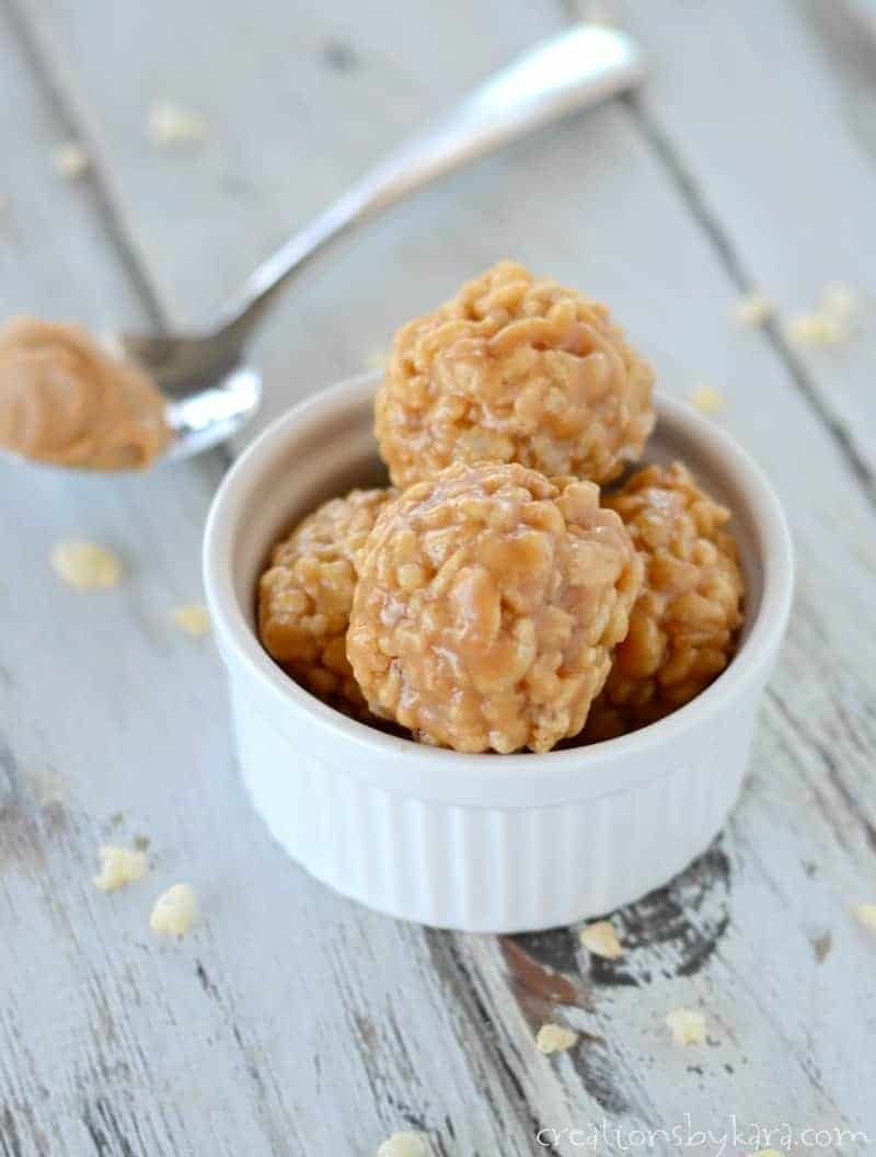 Easy Candy Recipe Rice Krispy Peanut Butter Treats Easy Candy Recipe Rice Krispy Peanut Butter Treats