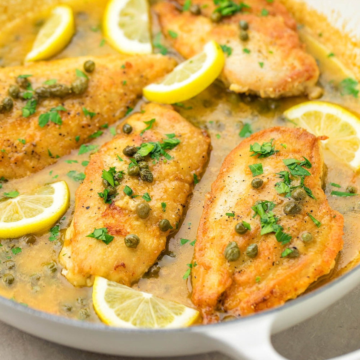 Easy Chicken Piccata Recipe Life Made Simple