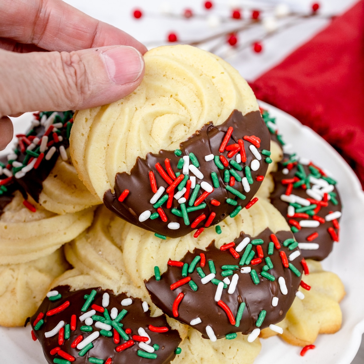 christmas butter cookies recipe