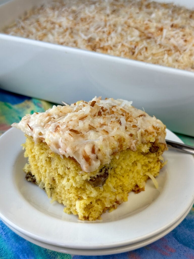 Easy Coconut Cake Plowing Through Life