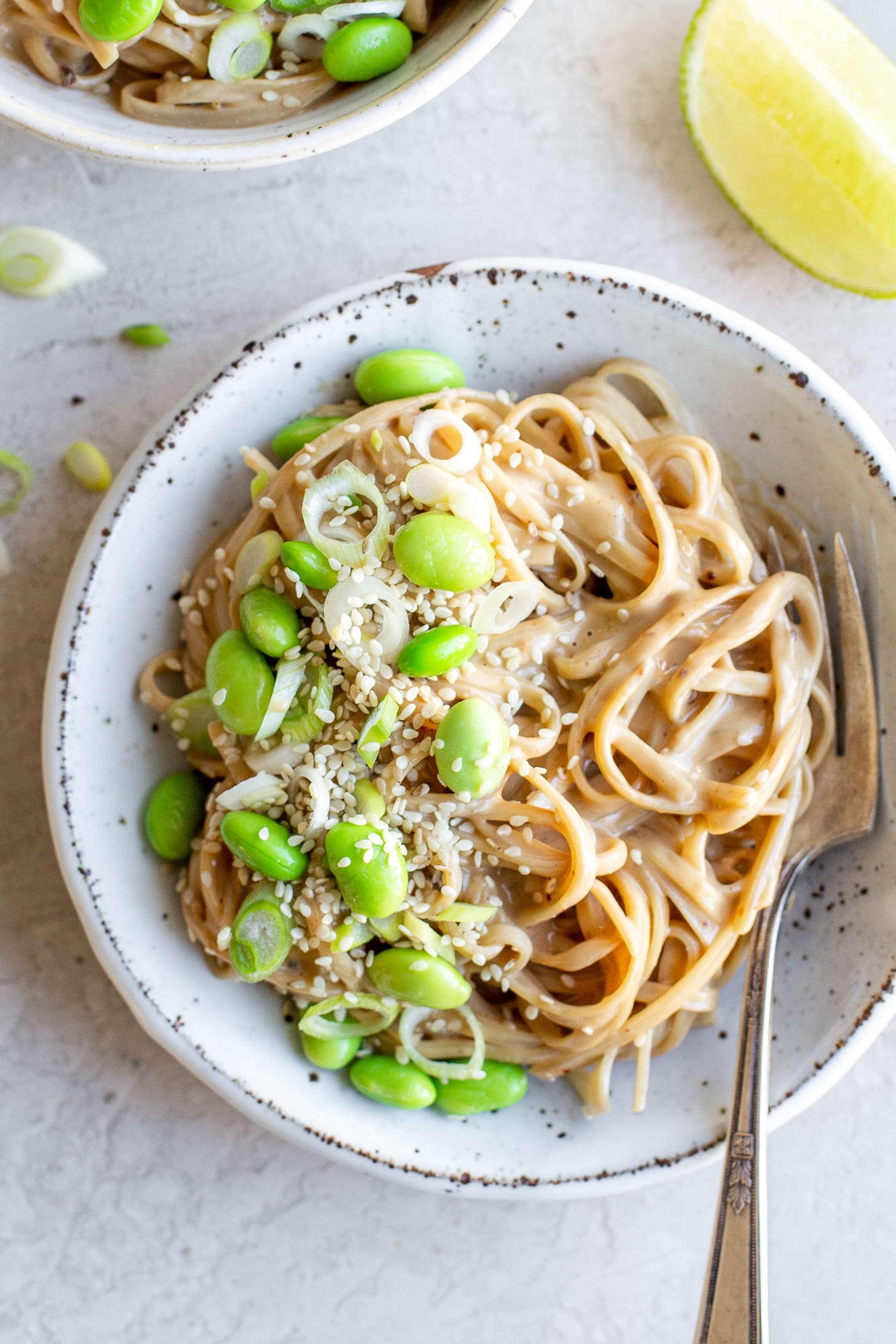 Easy Creamy Tahini Noodles Bakerita