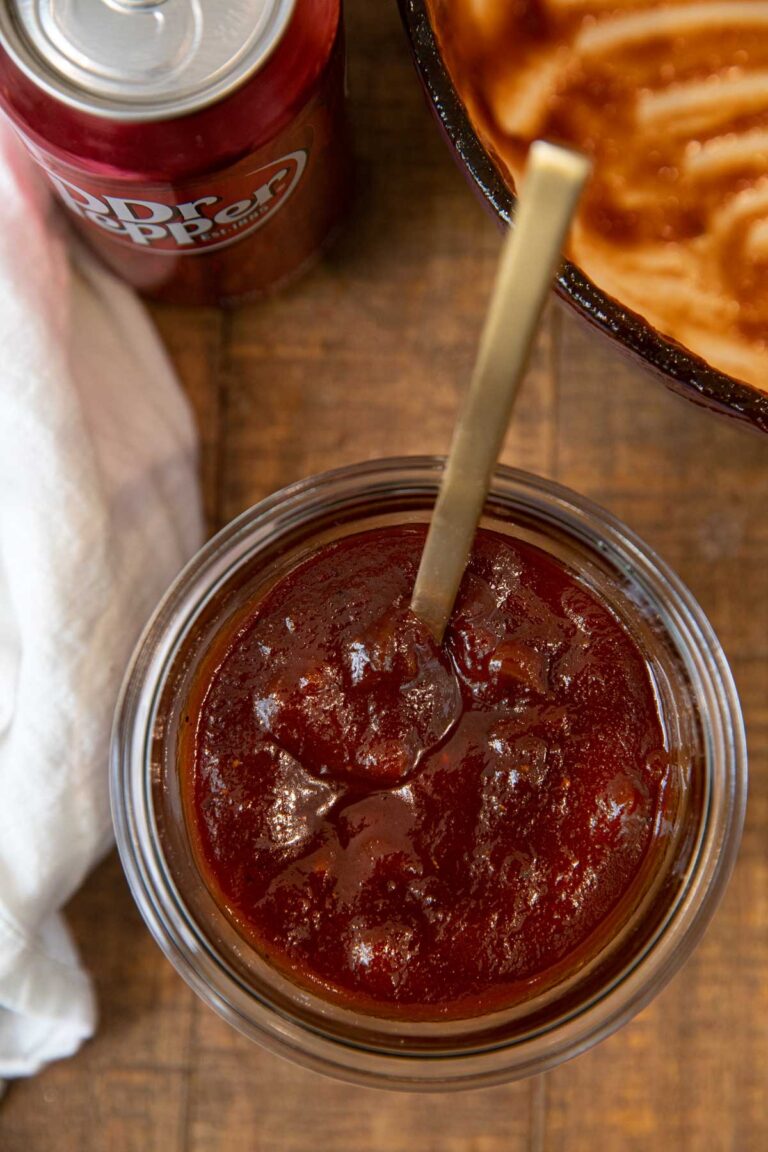 Easy Dr Pepper BBQ Sauce Recipe Dinner Then Dessert