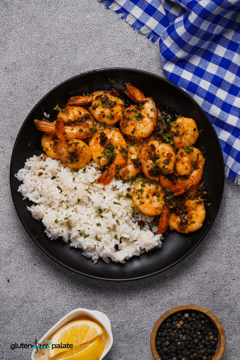 Easy Garlic Butter Shrimp Gluten Free Palate