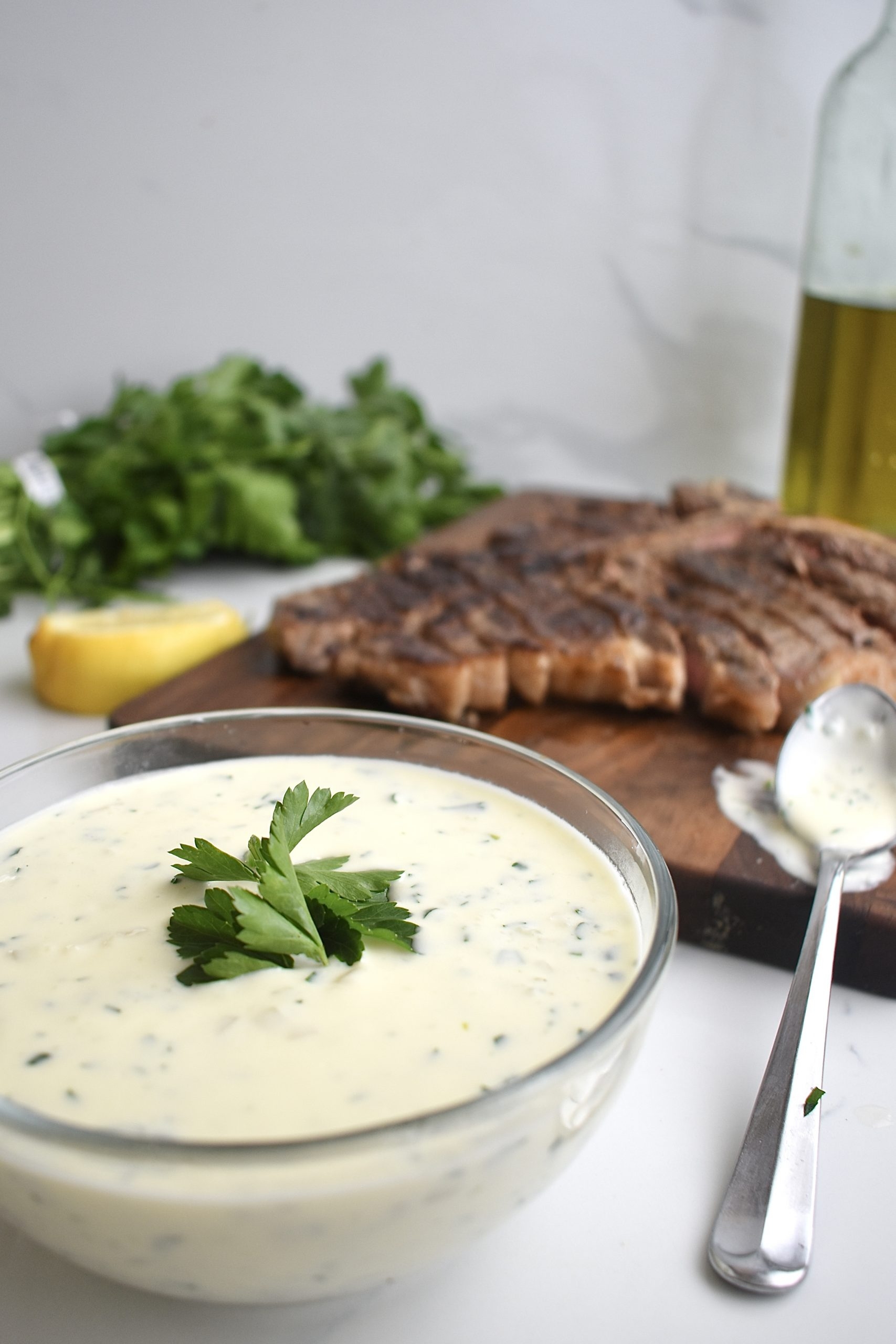 Easy Garlic Cream Sauce Sauced Up Foods