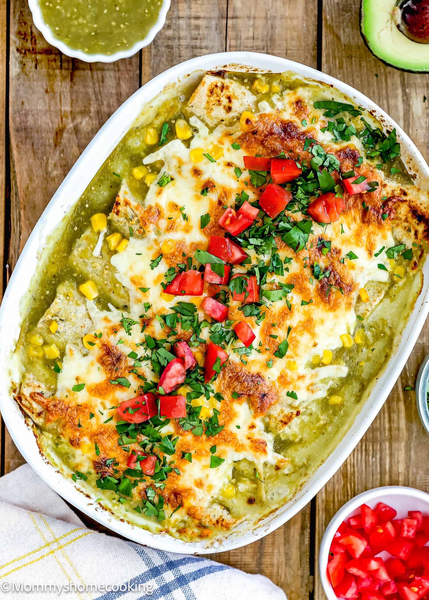 chicken enchilada recipe green sauce