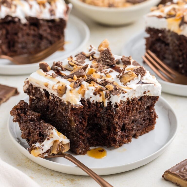 Easy Heath Bar Cake Semi Homemade Kitchen