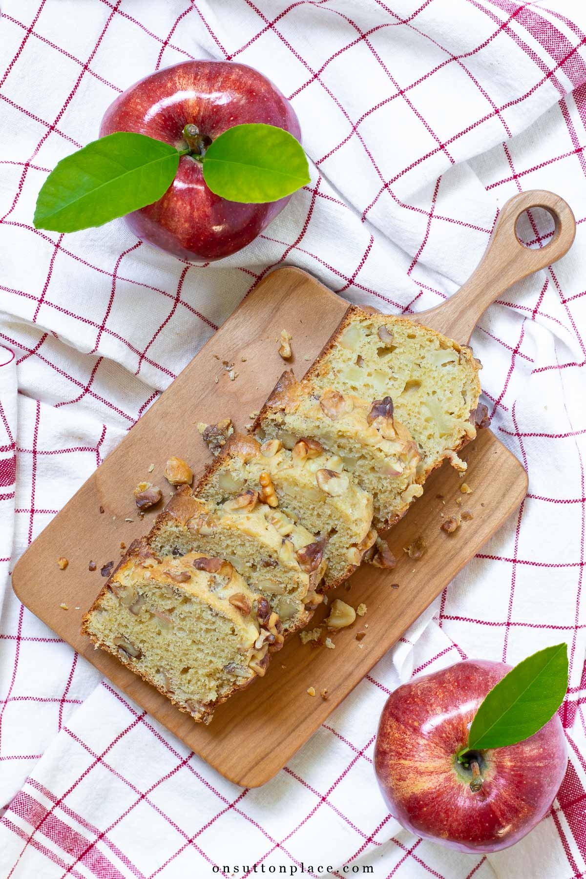Easy Homemade Apple Bread Recipe On Sutton Place