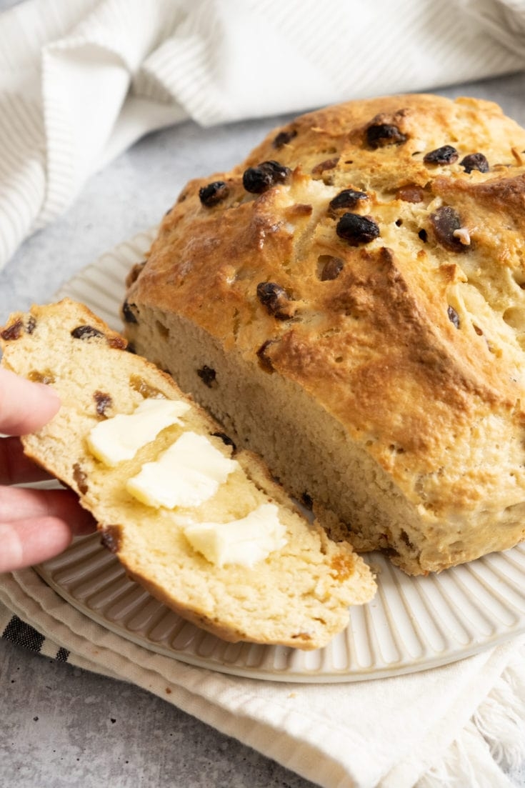 Easy Irish Soda Bread With Currants or Raisins International Desserts Blog Easy Irish Soda Bread With Currants or Raisins International Desserts Blog