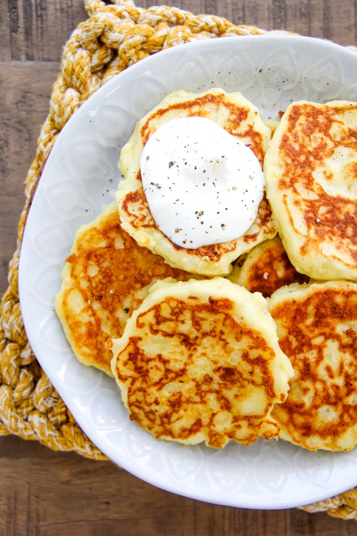Easy Leftover Mashed Potato Pancakes Our Tasty Kitchen