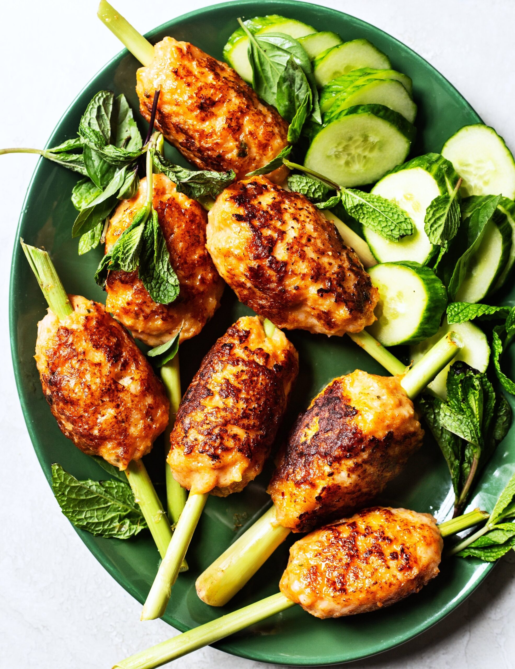 Easy Lemongrass Shrimp Skewers The Daley Plate