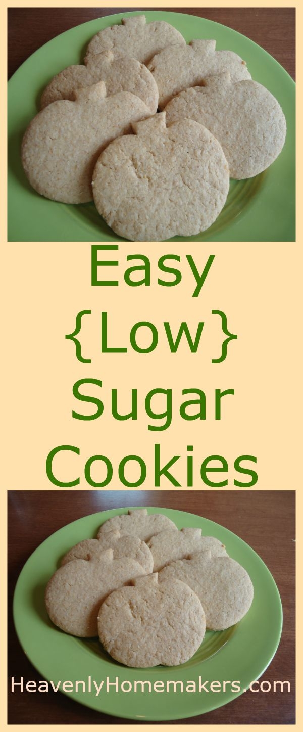 Easy Low Sugar Cookies