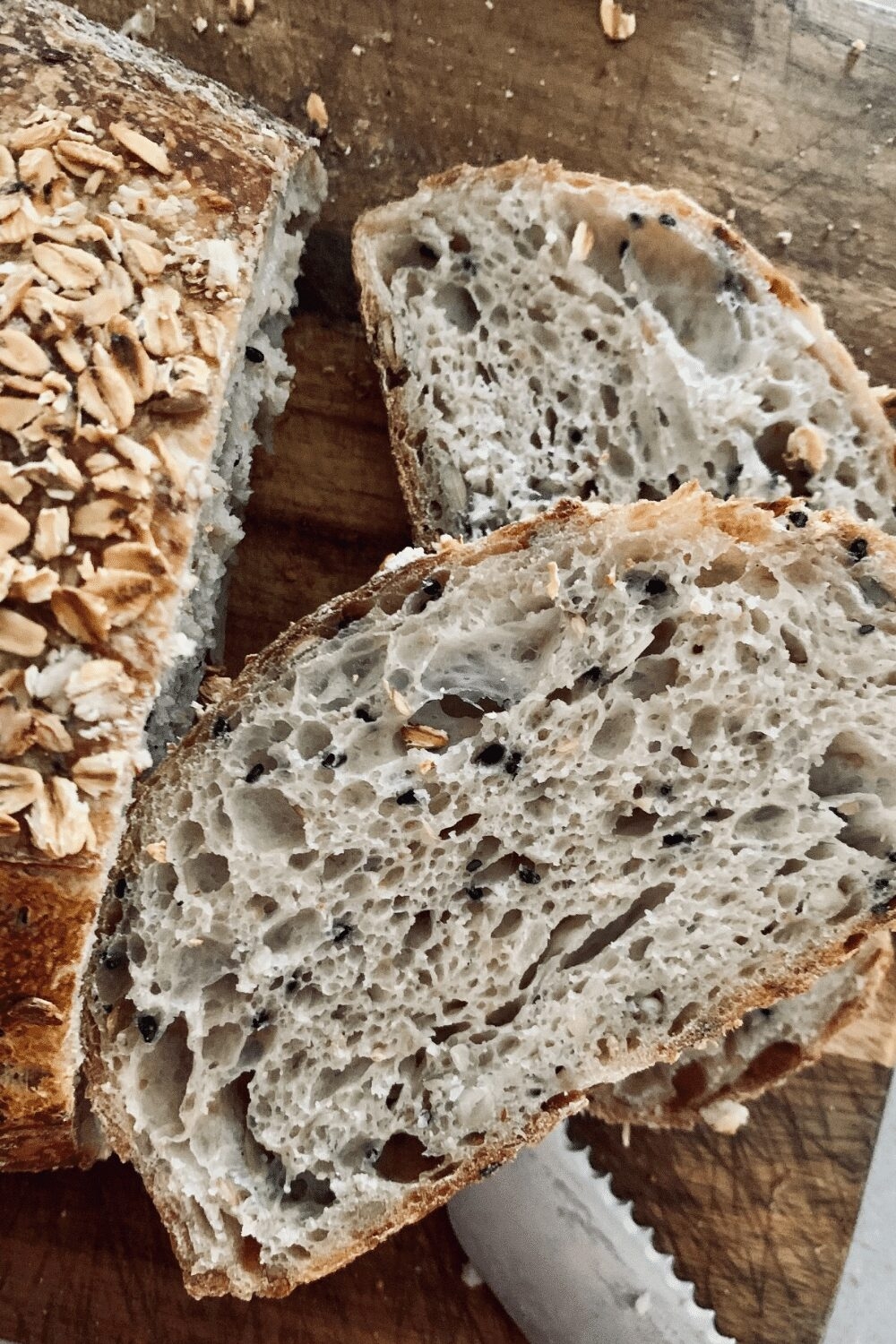 whole grain sourdough bread recipe