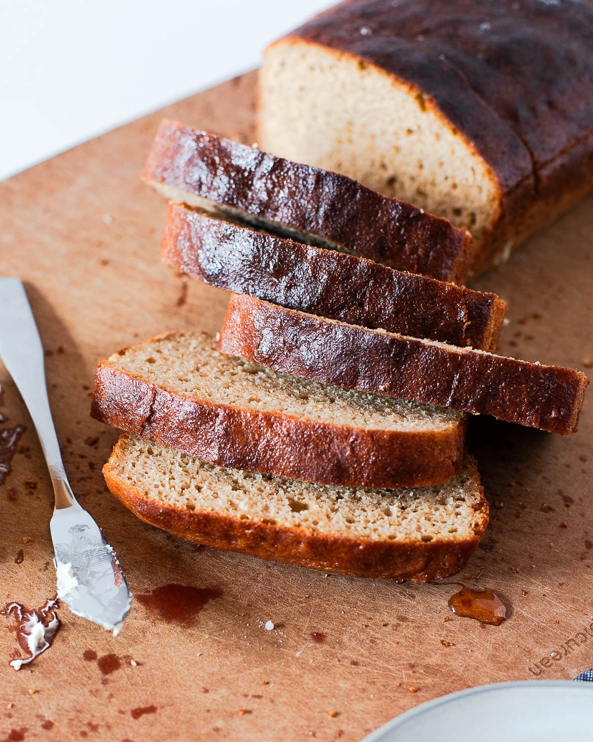 Easy No Knead Whole Wheat Einkorn Flour Bread Recipe Fit Mama Real Food
