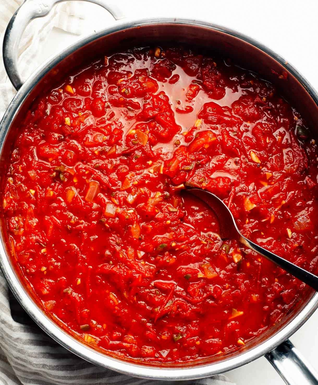 Easy No Peel Stewed Tomatoes Heartbeet Kitchen