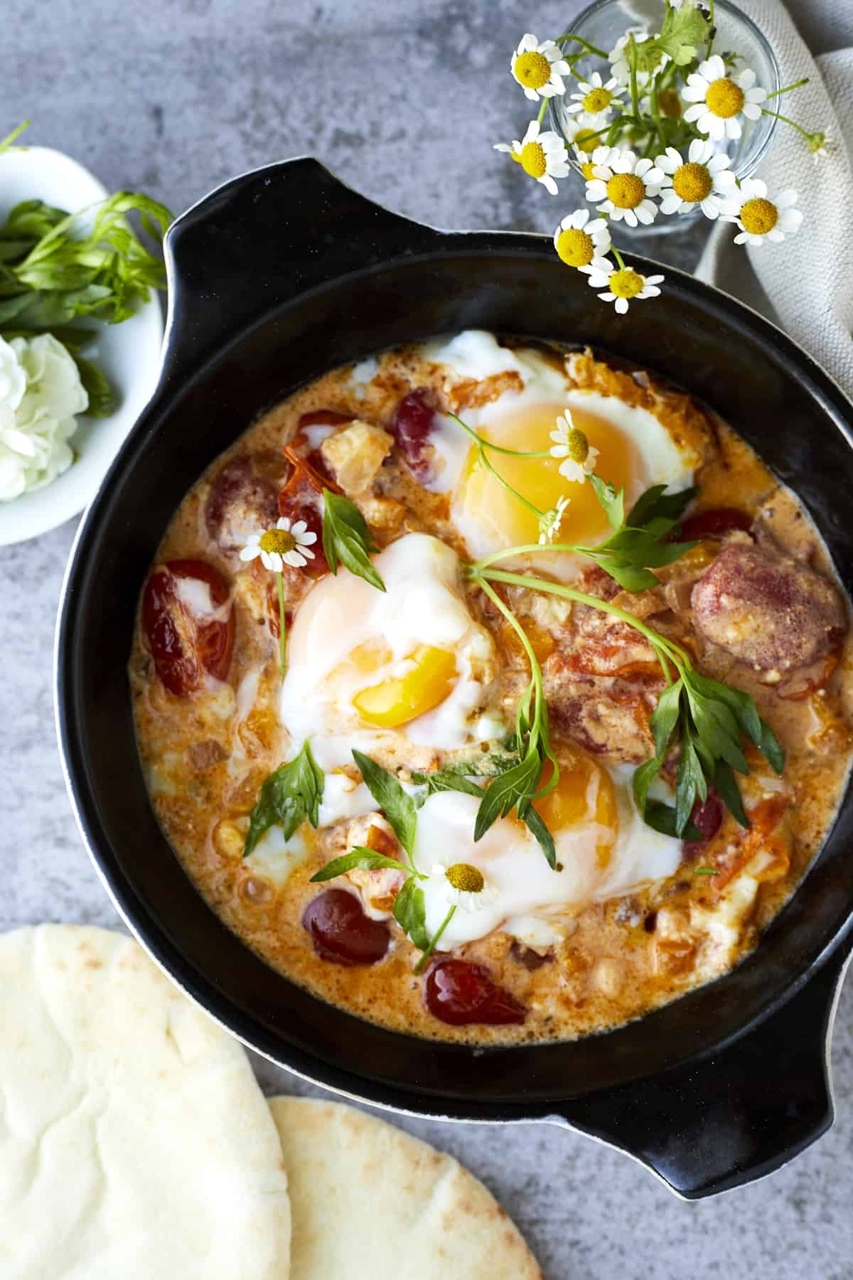 Easy Oven Baked Eggs And Veggies Food Dolls