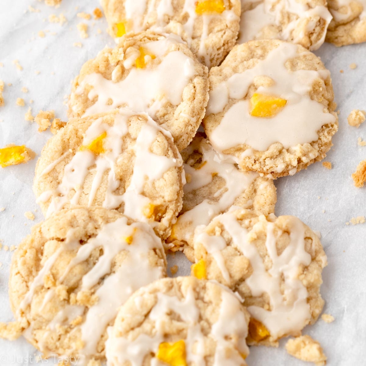 Easy Peach Cobbler Cookies Just As Tasty