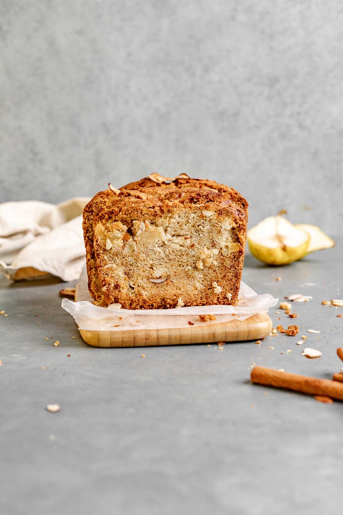 Easy Pear Bread Recipe With Fresh Pears Dinner Then Dessert