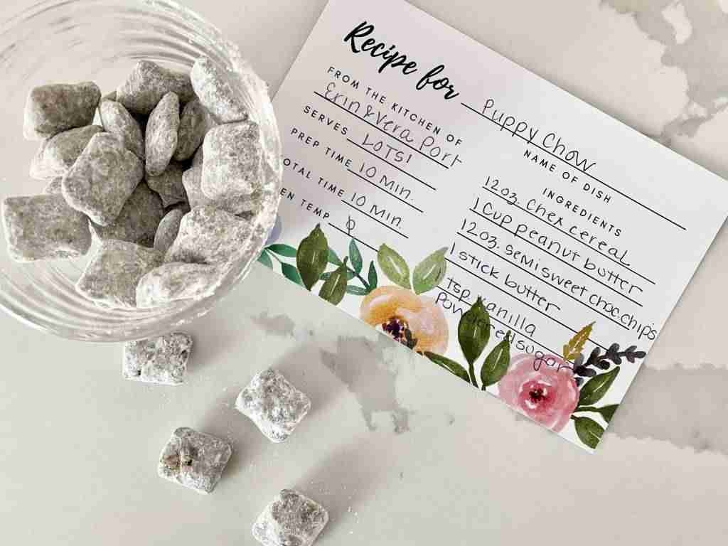 recipe to make puppy chow