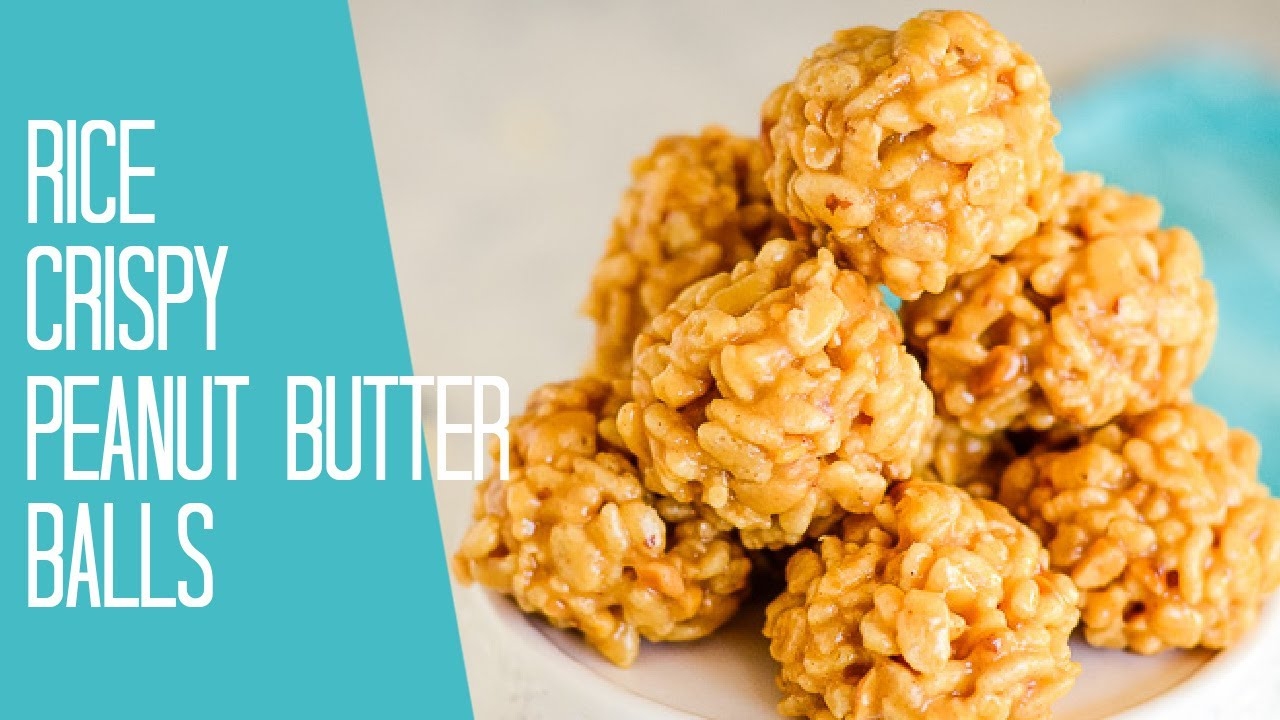 Easy Rice Krispie Peanut Butter Balls YouTube Easy Rice Krispie Peanut Butter Balls YouTube